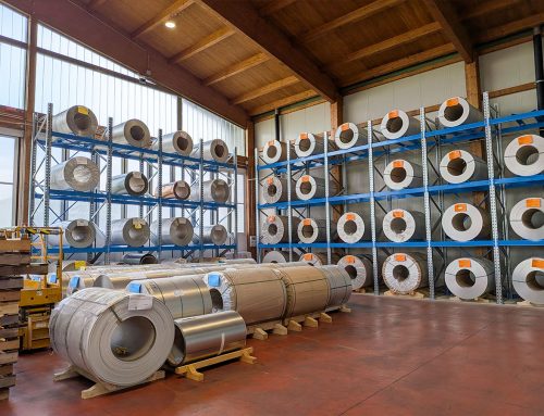 Portapallet con portacoils, R120